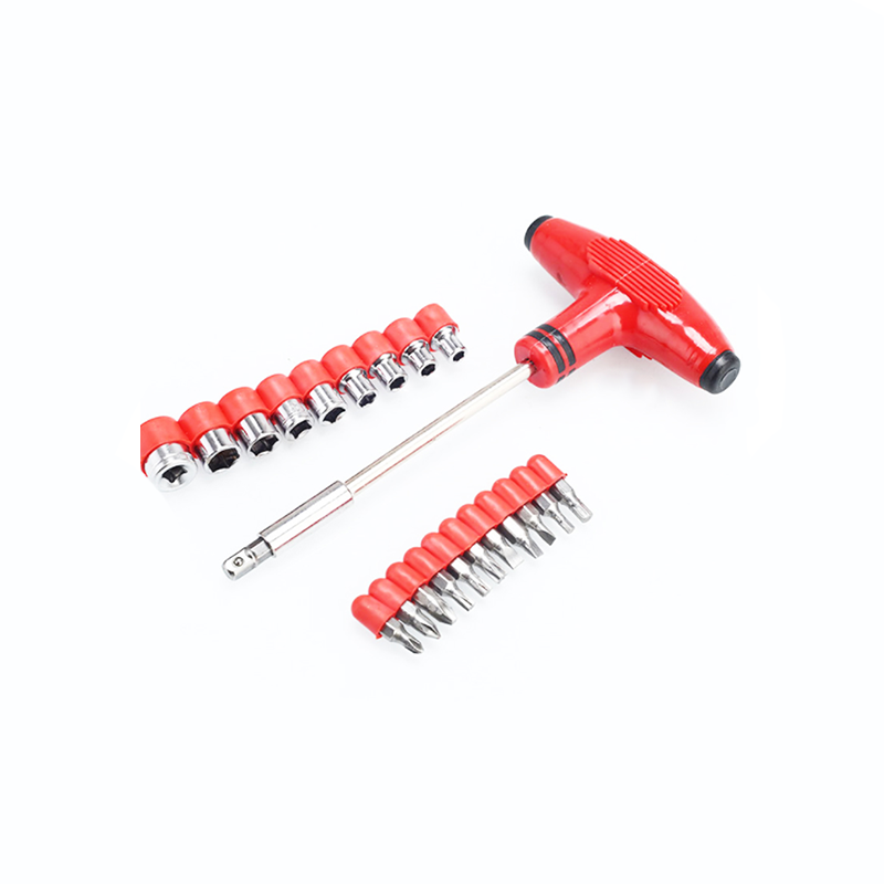 24PC schroevendraaier rood t combinatie